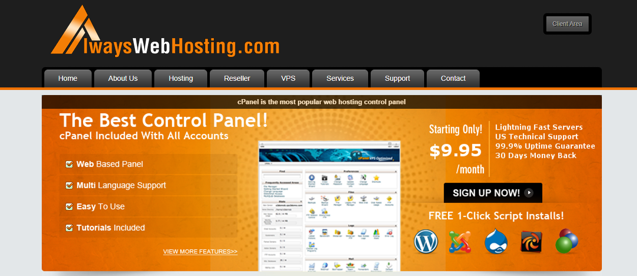 Always Web Hosting Pricing Review